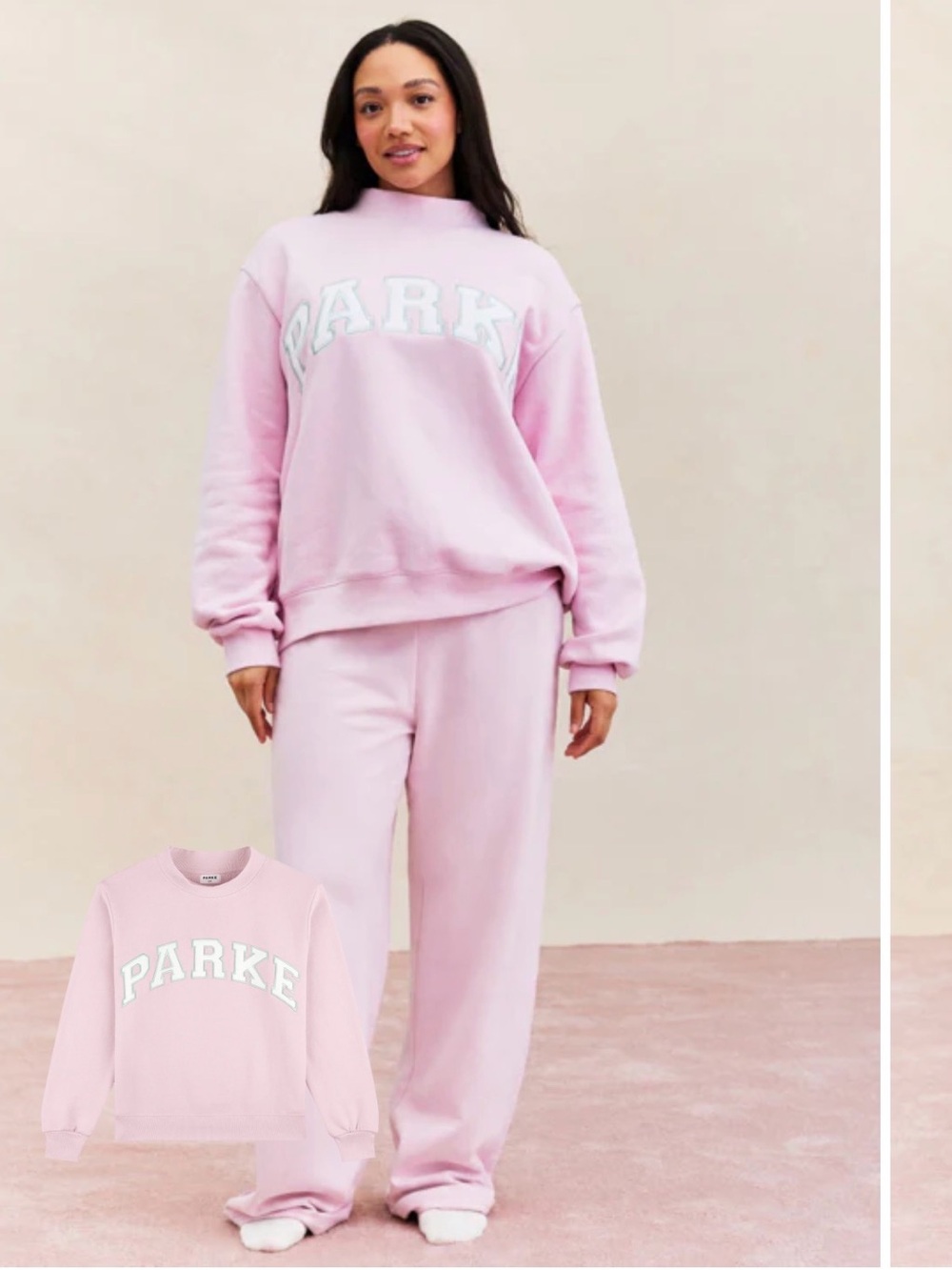 Parke sprinkle mockneck, from birthday collection.